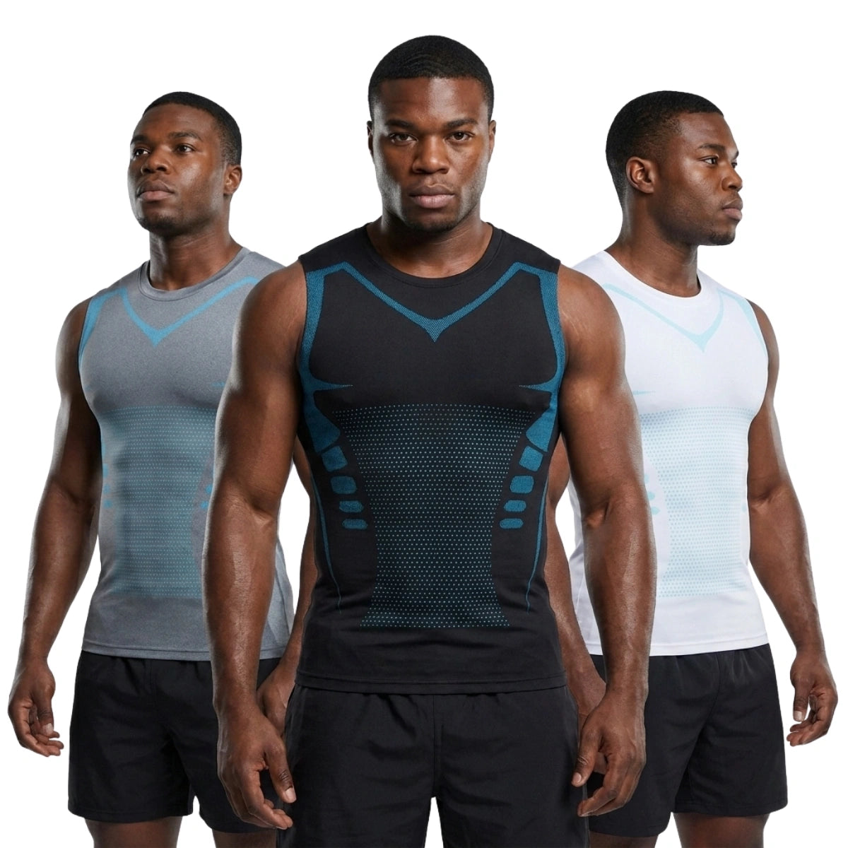 IKANAR™ Ultimate Men's Compression Shirt - Instant Slimming & Back Support