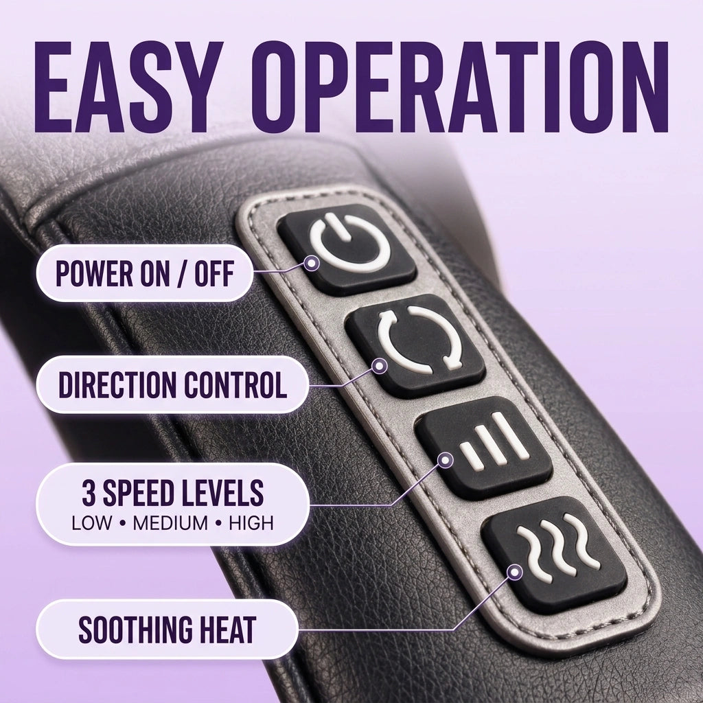 IKANAR™ DeepCare 3D Heated Body Massager